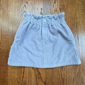 Zara Purple Corduroy Skirt 9